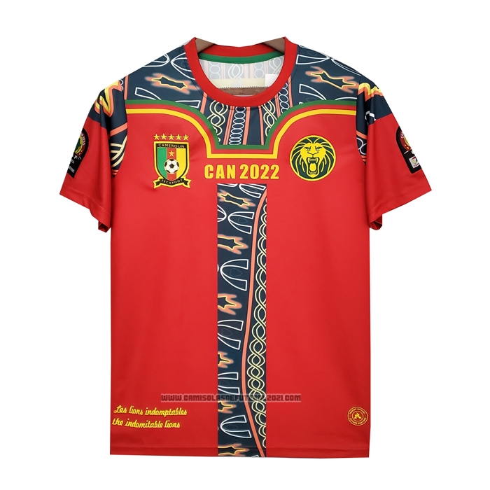 Camisola Camaroes Special 2022 Vermelho Tailandia